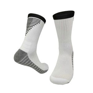 Chaussettes d'entraînement à base de serviette pour adultes absorbant l'humidité et respirant