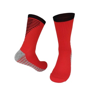 Chaussettes d'entraînement à base de serviette pour adultes absorbant l'humidité et respirant