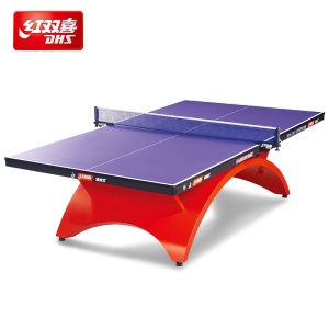 Table de tennis de table DHS à hauteur réglable et support d'arceau de compétition