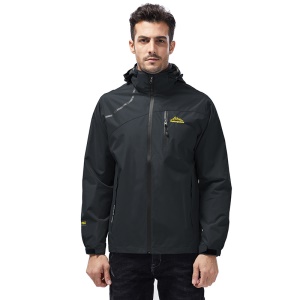 Survêtement manteau de sport avec fermeture et capuche