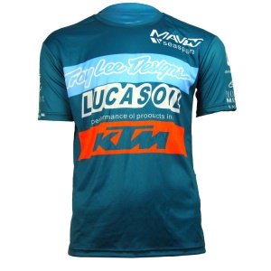 T-shirt Motocross Racing à manches courtes Haut Hommes