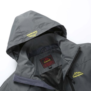 Survêtement manteau de sport avec fermeture et capuche