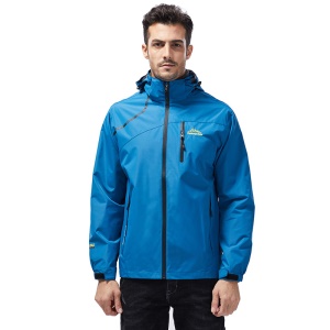 Survêtement manteau de sport avec fermeture et capuche