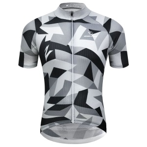 Top sport à manches courtes et à séchage rapide pour hommes  équipement de cyclisme et course à vélo