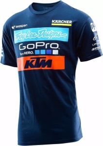 T-shirt Motocross Racing à manches courtes Haut Hommes
