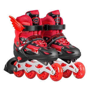Patins à roulettes pour débutants réglables Hommes Femmes Adultes