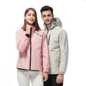 Survêtement manteau de sport avec fermeture et capuche