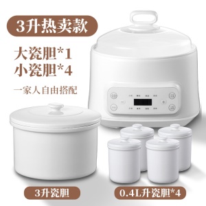 Cuiseur électrique en céramique pour soupe et aliments auxiliaires pour bébés entièrement automatique