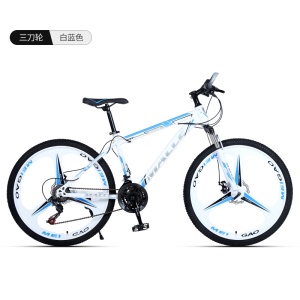 Vélo  VTT Cross 26 pouces en acier au carbone double résistance aux chocs