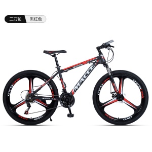 Vélo  VTT Cross 26 pouces en acier au carbone double résistance aux chocs