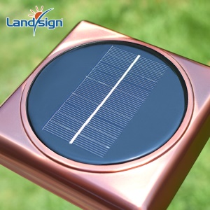 Lumière  solaire de gazon extérieure à haute luminosité
