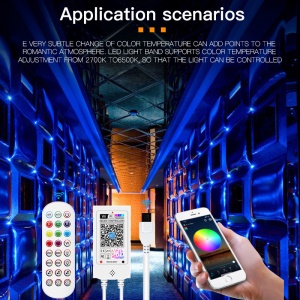 kit de bandes lumineuses intelligentes