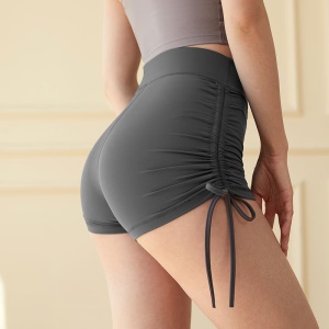 Short de yoga taille haute pour soulever les hanches short de sport pour femme