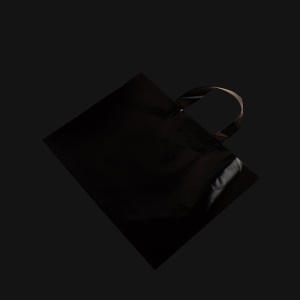 Sac de vêtement portable en plastique