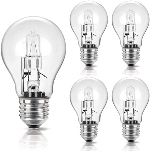 A55 Ampoule halogène à économie d'énergie  et à protection oculaire à spectre complet réglable
