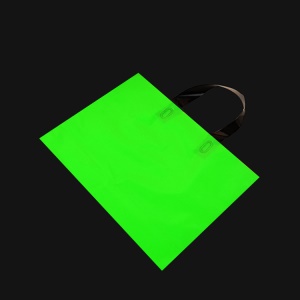 Sac de vêtement portable en plastique