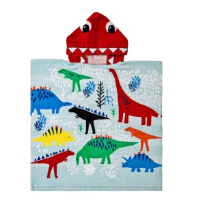 Serviette de bain portable pour enfant en coton