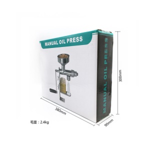 Presse à huile à manivelle en acier inoxydable  Machine à extraire l'huile