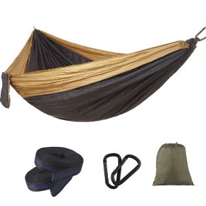 Hamac en nylon pouvant supporter deux places