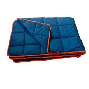 FENGBAO Couverture de camping  en duvet  avec bouton-poussoir imperméable