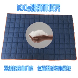 FENGBAO Couverture de camping  en duvet  avec bouton-poussoir imperméable
