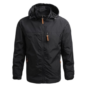 Sweat d'exterieur coupe-vent  avec capuche pour homme