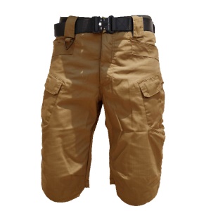 Shorts d'extérieur imperméables à carreaux tissu respirant