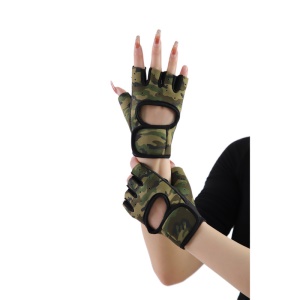 GUOKUN Gants de sport  avec maille à doigt ouvert respirants