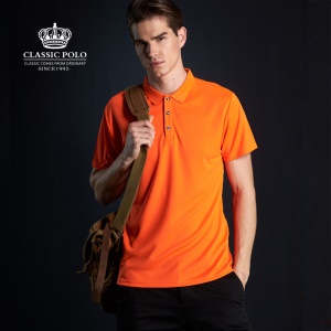 Polo sport pour hommes à séchage rapide demi-manches