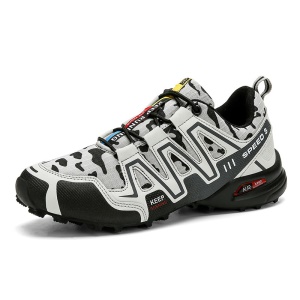 Chaussures de randonnée avec tige en cuir dépoli pour absorber l'humidité et la transpiration