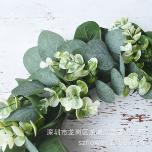 JIUJIULIXIANG fleurs artificielles guirlande de décoration pour fêtes et evenements  en soie PE