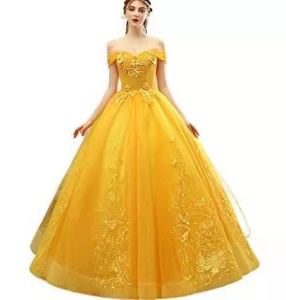 Robe pour femme Robe à épaule à bretelles mélangées en fibre synthétique