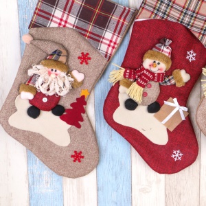 JINMINGGUAN Chaussettes de décoration de Noël