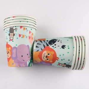 YIPAI Couvert Jetable vaisselle ensemble pour fête d'anniversaire
