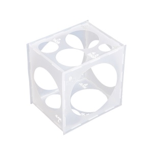FUXIFU Boîte de mesure pour ballon en plastique blanc