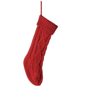 SHENGJIN Jarretière de Noël tricottée décoration  de noel