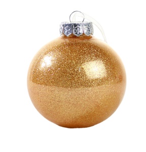 CHANGJIN ensemble de boules de Noël * 24pcs PET couleur plastique
