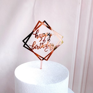 Accessoires de décoration de fête d'anniversaire