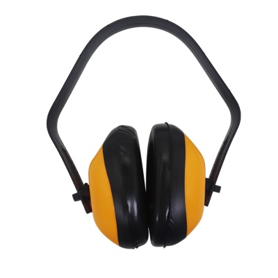 Casque bouche oreille de protection sonore pendant  le travail