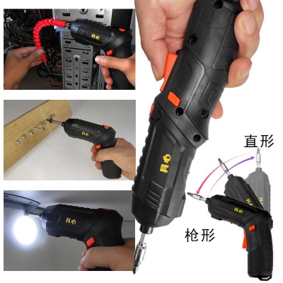Tournevis électrique 4,2 V multifonctionnel rechargeable tournevis électrique au lithium