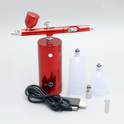Ensemble de mini-aérographe à pompe rechargeable tout-en-un