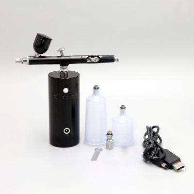 Ensemble de mini-aérographe à pompe rechargeable tout-en-un