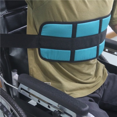 KANGYOULE Ceinture de sécurité pour fauteuil roulant  en coton anti-chute