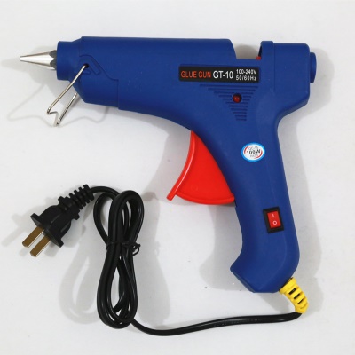 Pistolet à adhésif thermofusible GT-10 100W avec interrupteur