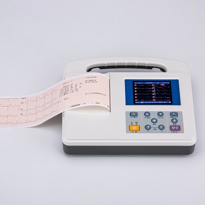 SANRUI Electrocardiographe portable écran de 3,5 pouces