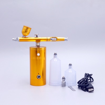 Ensemble de mini-aérographe à pompe rechargeable tout-en-un