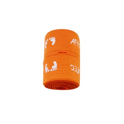 Bandeau de ventre  élastiqué en polyester avec  bouton mobile