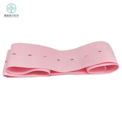Bandeau ventral à haute élasticité et à œillets réglables
