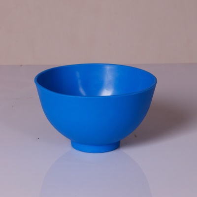 Bol à plâtre jetable bleu