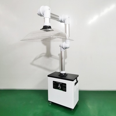 QIFI  Extracteur de fumée Filtre à trois couches en alliage d'aluminium
